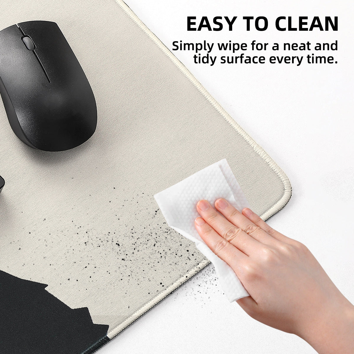 YUNZII Keynovo Desk Mat 900x400x3mm (Peeking Cat)