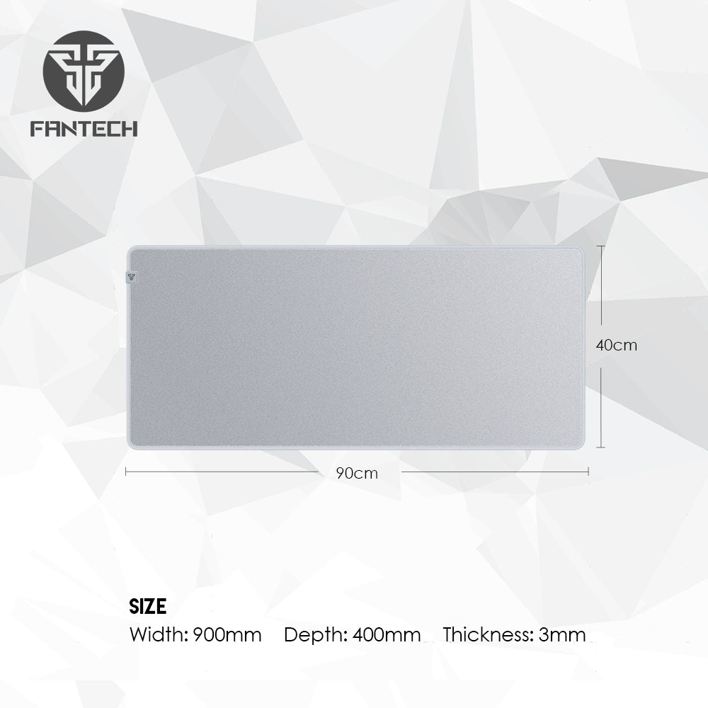 Fantech AGLE MP903 Anti-Slip Premium Rubber Desk Pad 900 x 400 x 4mm (White)