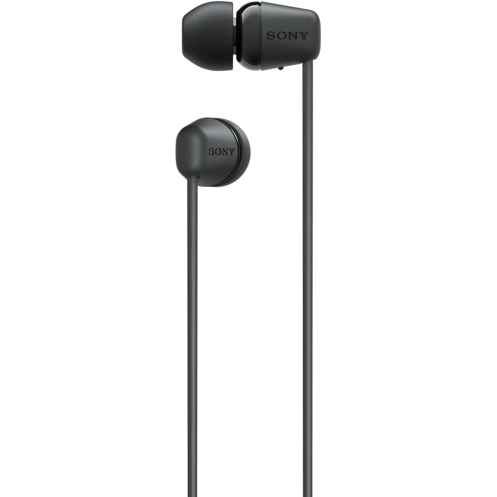 Sony WI-C100B Wireless In-Ear Headphones with Built-in Mic (Black)
