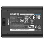 SmallRig Camera Battery with USB-C Charging for FUJIFILM NP-W235 6096