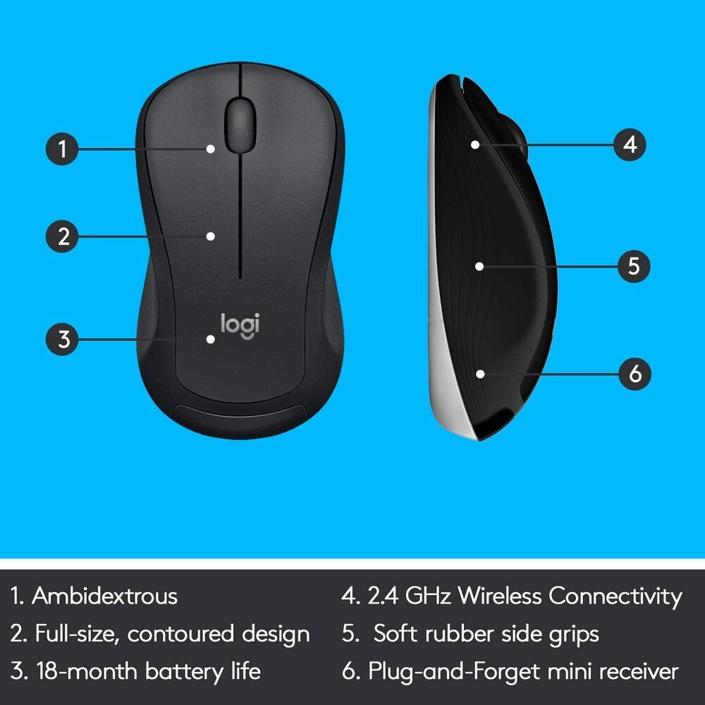Logitech MK540 Advanced Wireless Keyboard & Mouse Combo