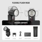 NEEWER Z2PRO-F TTL Round Head Flash Speedlite - Fujifilm