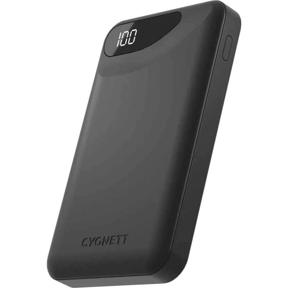 Open Box Cygnett ChargeUp Boost 3rd Gen - 10K mAh PowerBank (Black)