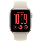 Apple Watch SE 3 40mm Starlight Aluminium Case GPS Sand Sport Band (M/L)