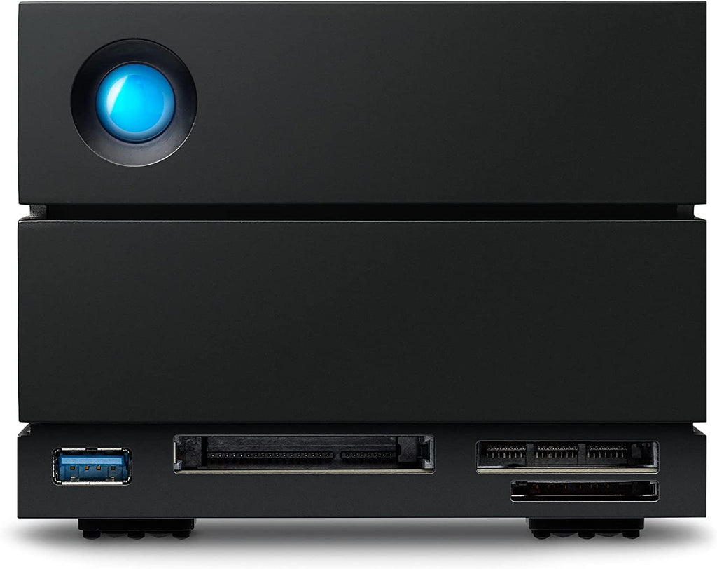 LaCie 40TB 2big Dock v2 Thunderbolt 4 USB-C External Desktop Hard Drive
