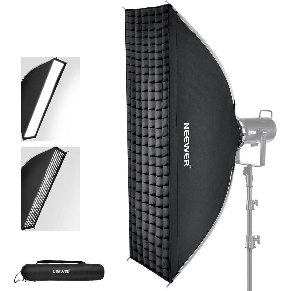 NEEWER NS17S 30x120cm Quick Release Rectangular Bowens Mount Softbox