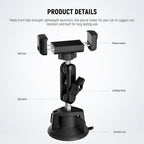 NEEWER PA-136 Phone Holder for Car