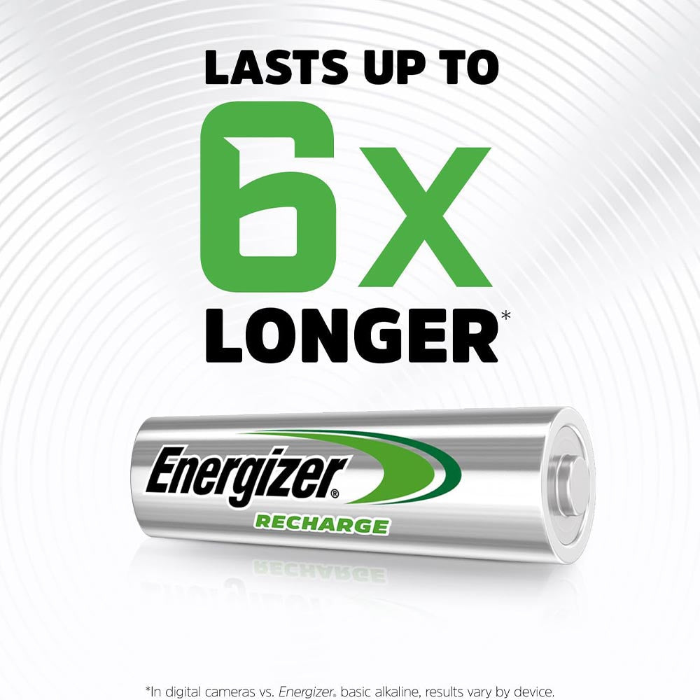 Energizer Recharge AA Batteries (4 Pack)