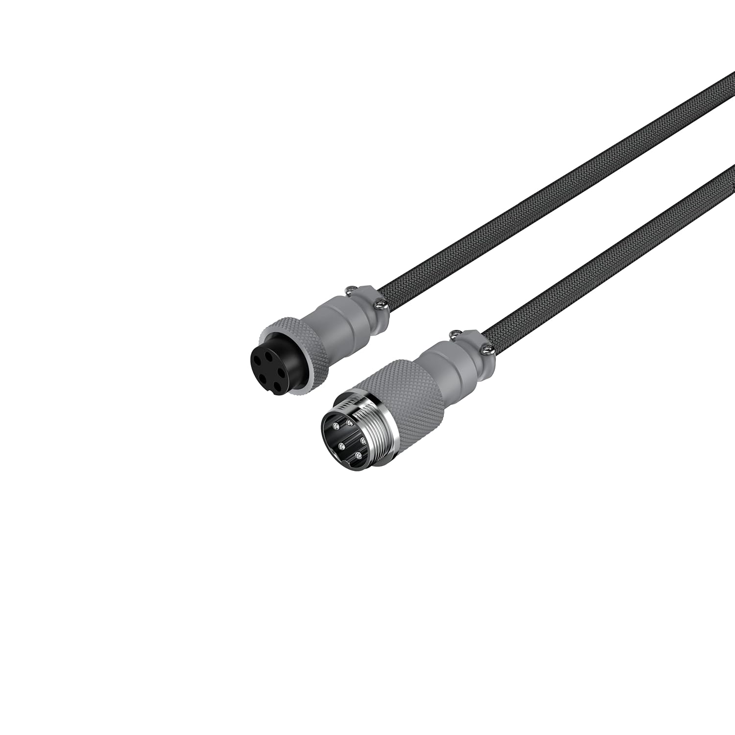 HyperX Gaming USB-C to USB Coiled Cable (Grey)