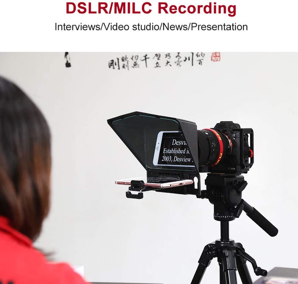 DESVIEW T2 Teleprompter for