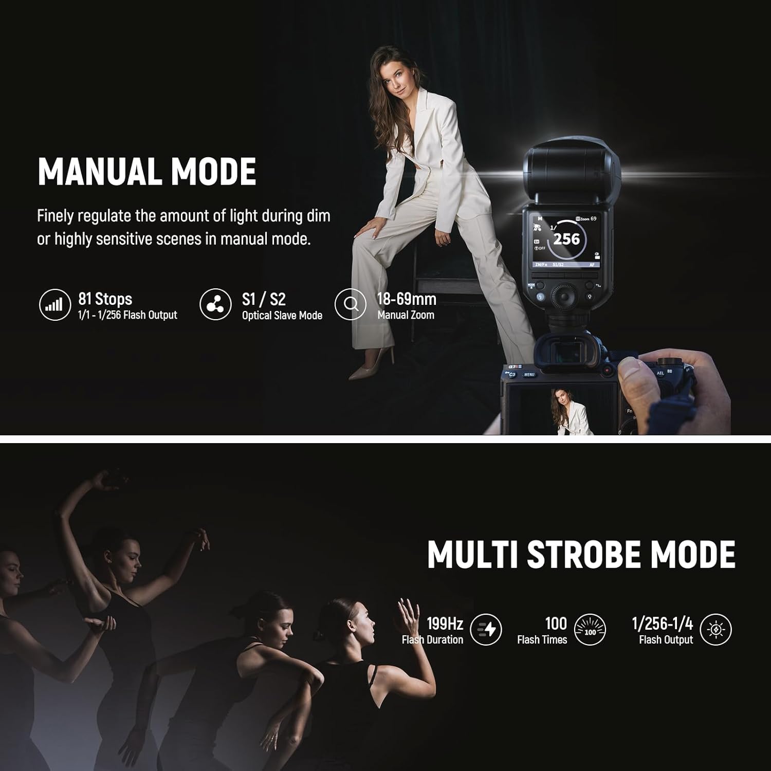 NEEWER Z2PRO-F TTL Round Head Flash Speedlite - Fujifilm