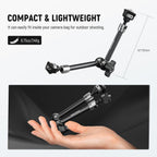 NEEWER ST16 11" Articulating Magic Arm with Ball Head