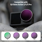 NEEWER FL-A76 ND Filter Kit for DJI Osmo Action - 4 Pack