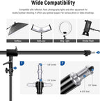 NEEWER 300cm Air Cushion Light Stand with 90-156cm Boom Kit