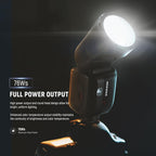 NEEWER Z2PRO-C TTL Round Head Flash Speedlite - Canon