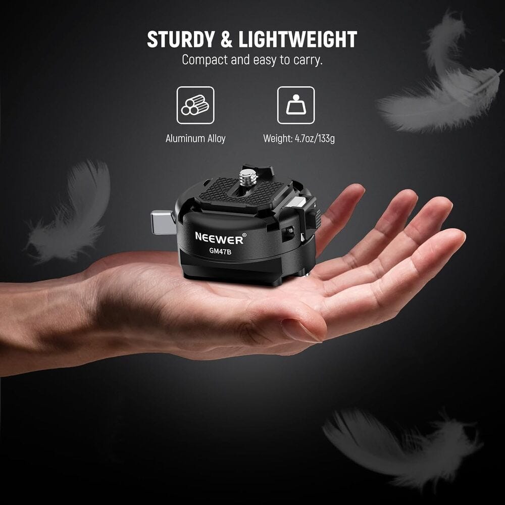 NEEWER GA030 Mount Adapter for DJI RS Gimbals