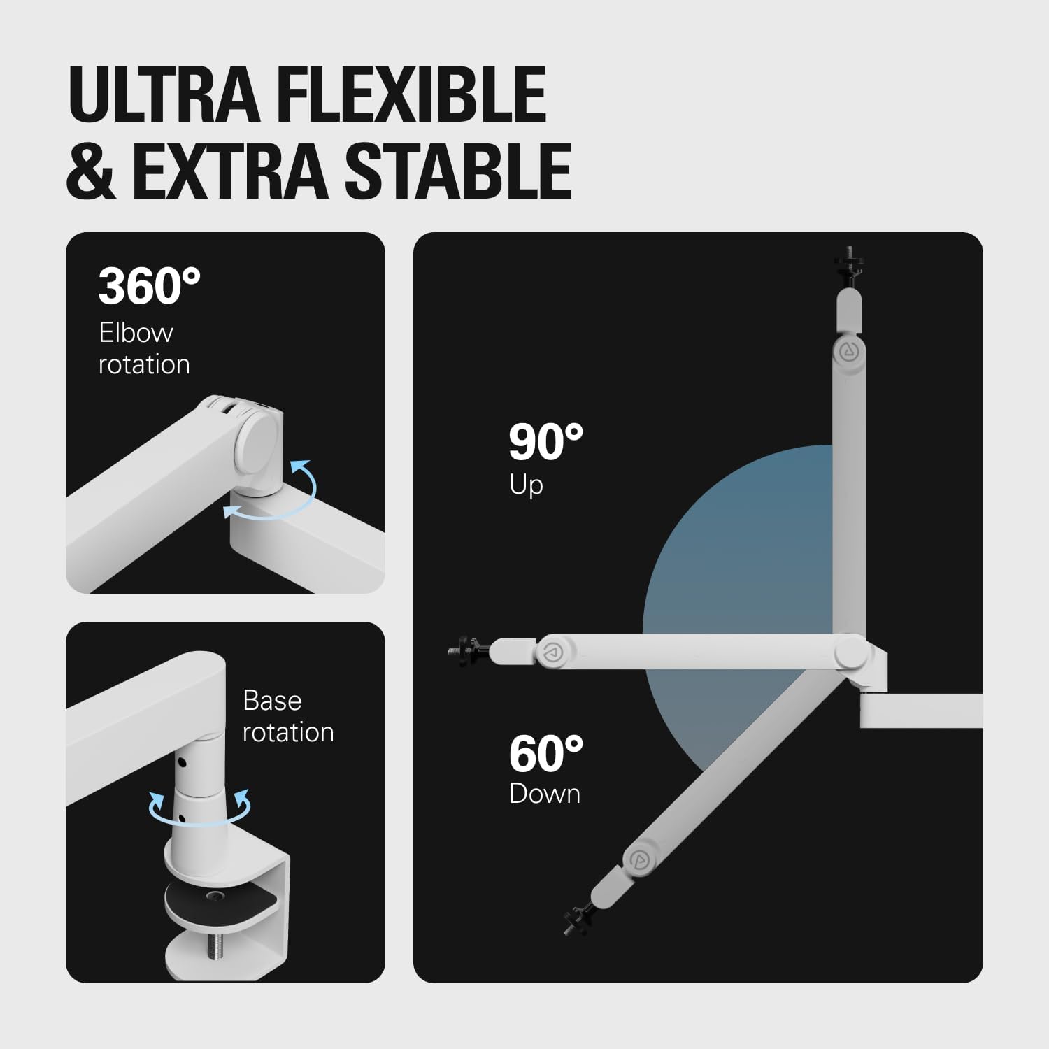 Elgato Wave Mic Arm Pro (White)