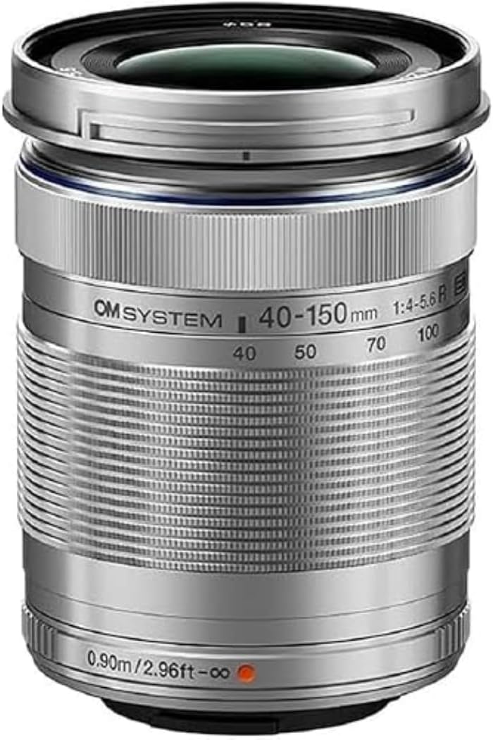 OM System 40-150mm R f/4-5.6 Lens - Silver