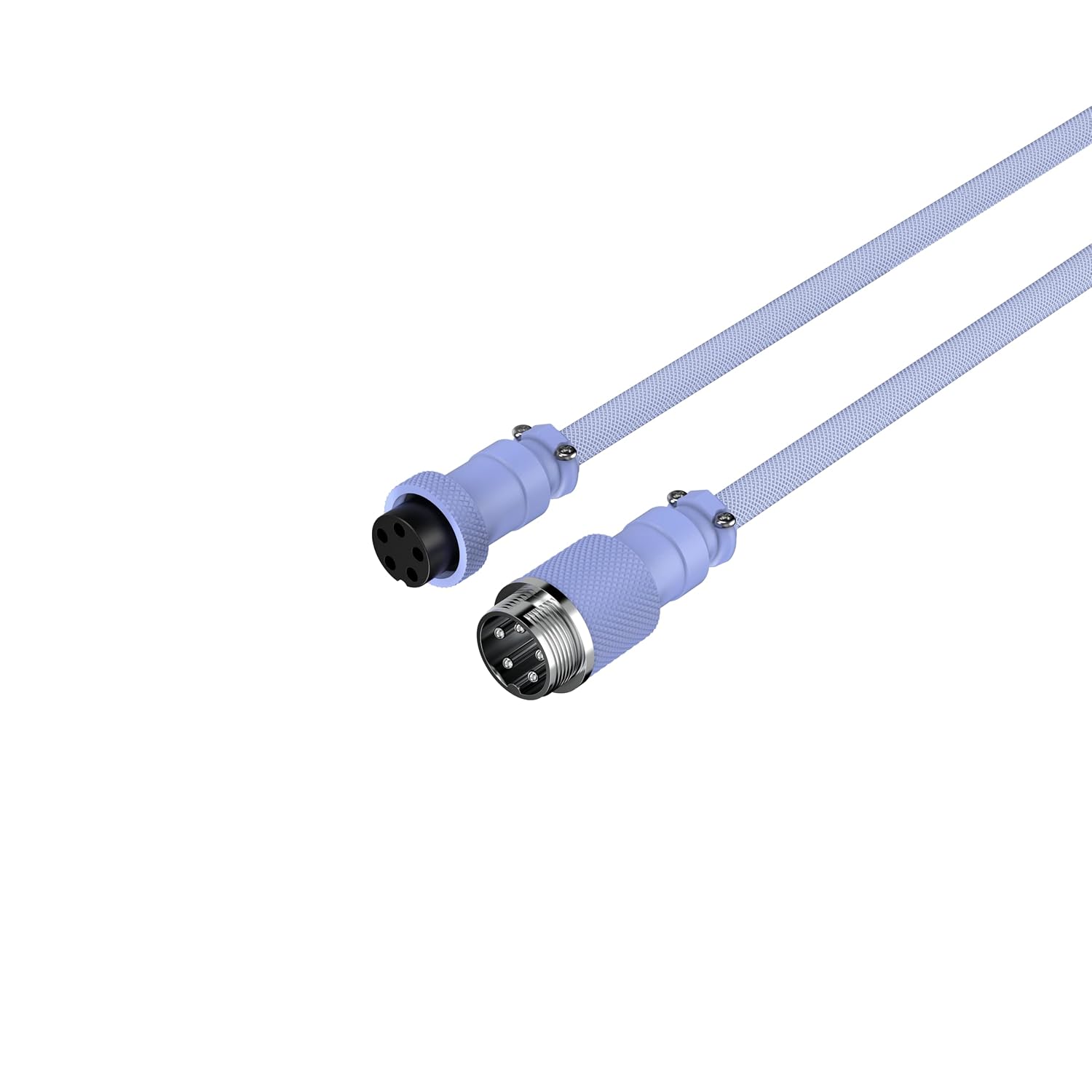 HyperX Gaming USB-C to USB Coiled Cable (Light Purple)