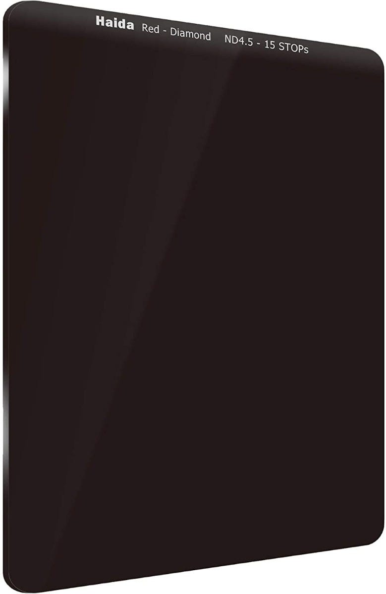 Haida Red-Diamond ND4.5 (32000x) Filter - 15 Stop 75x100mm