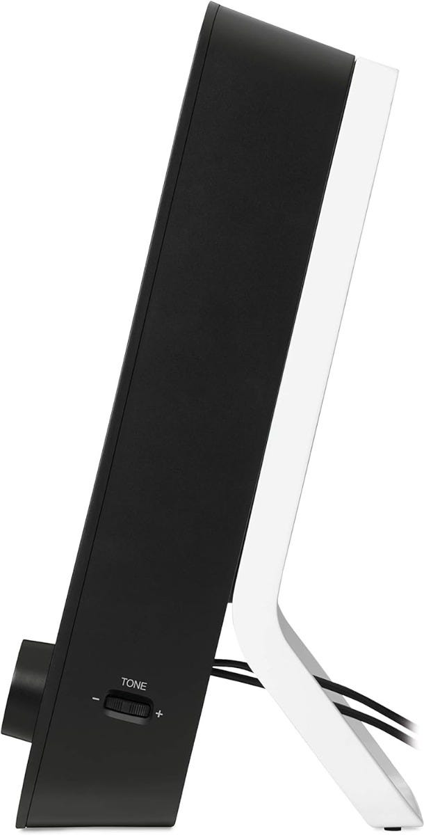 Logitech Z200 Stereo Speaker Clear Stereo Sound (Black)