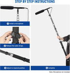 NEEWER MS-300C 75-300cm Carbon Fiber Microphone Boompole Holder