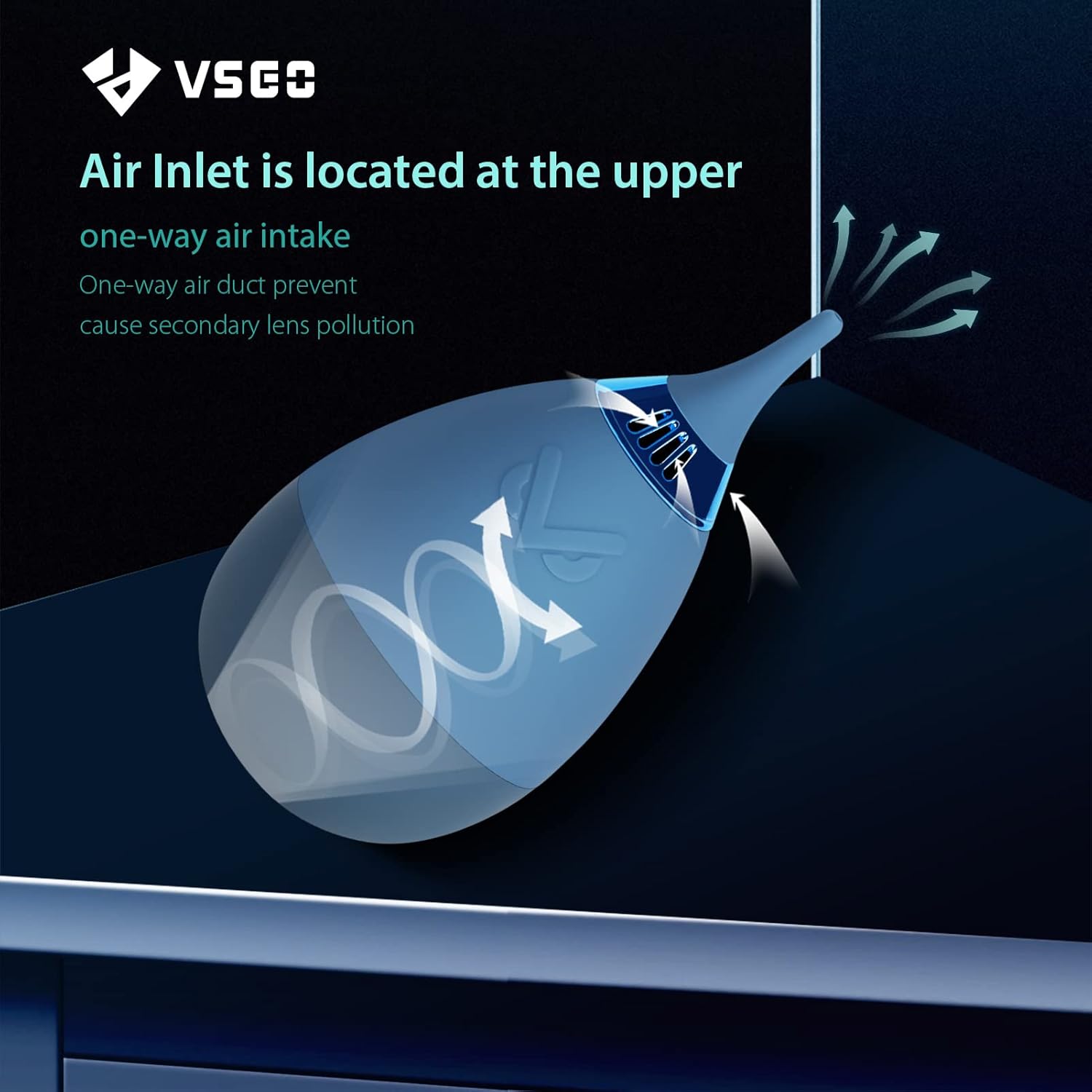 VSGO Tumbler Camera Air Blower - Blue