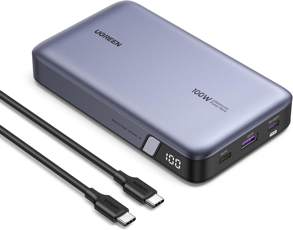 Ugreen 100W 20000mAh 3 Ports