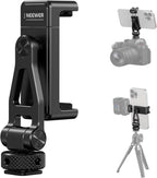 NEEWER Universal Rotatable Phone Clamp with Cold Shoe