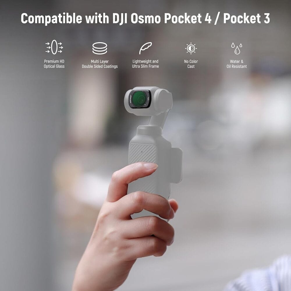 NEEWER Magnetic CPL Filter for DJI Osmo Pocket 3