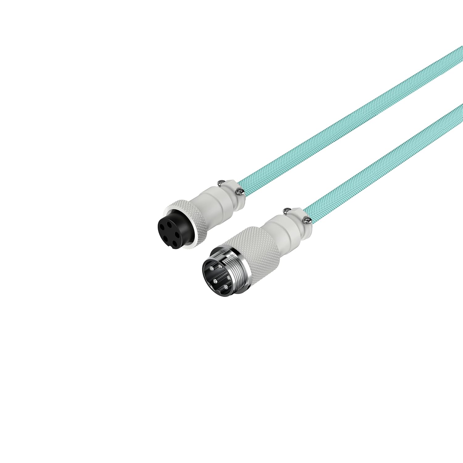 HyperX Gaming USB-C to USB Coiled Cable (Mint)