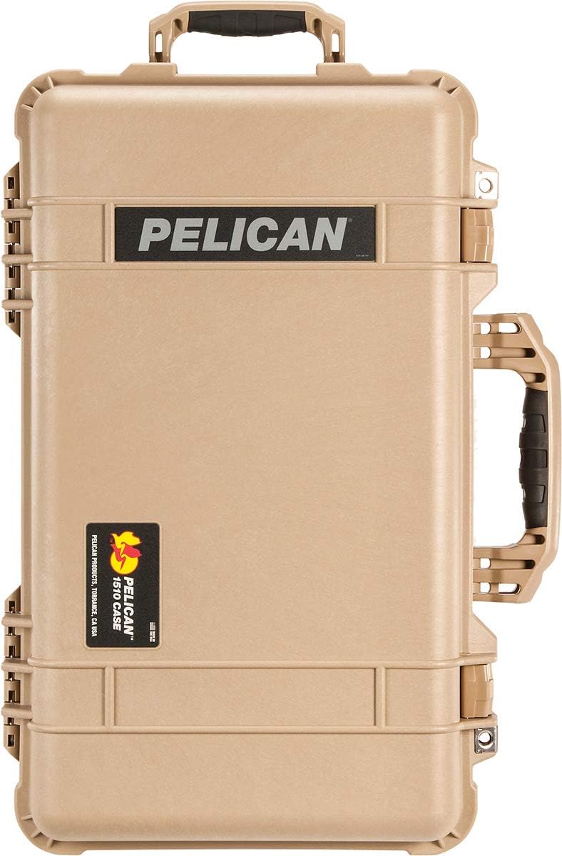Pelican 1510 Case - Desert Tan with Foam