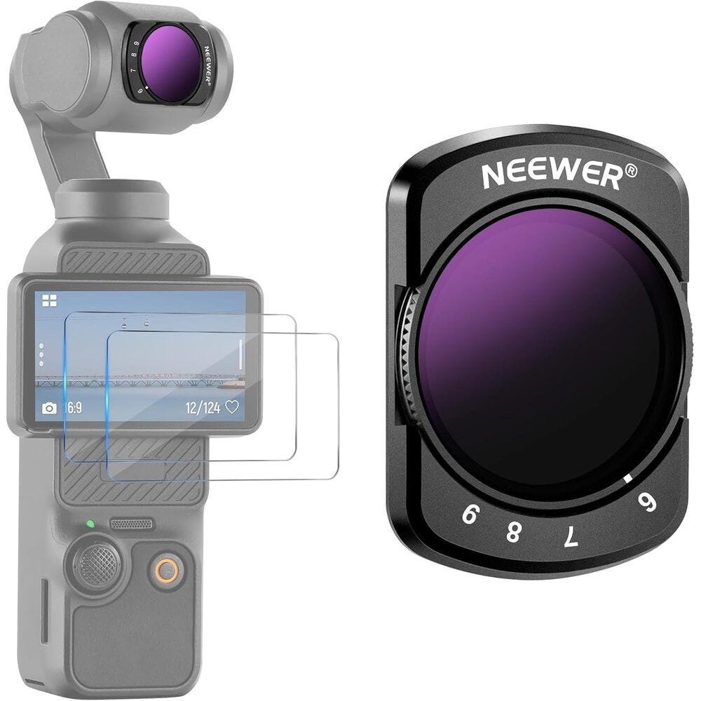NEEWER Variable ND Filter for DJI Osmo Pocket 3