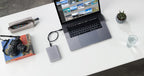 LaCie 1TB Mobile Drive v2 USB-C - Moon Silver