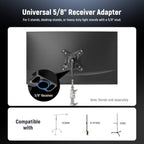 NEEWER Heavy Duty Monitor Mount Adapter for C-Stand and Lighting Stand