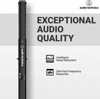 Audio-Technica ATR6550X Condenser Shotgun Microphone 