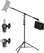 NEEWER 300cm Air Cushion Light Stand with 90-156cm Boom Kit