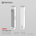 Fantech AGLE MP903 Anti-Slip Premium Rubber Desk Pad 900 x 400 x 4mm (White)