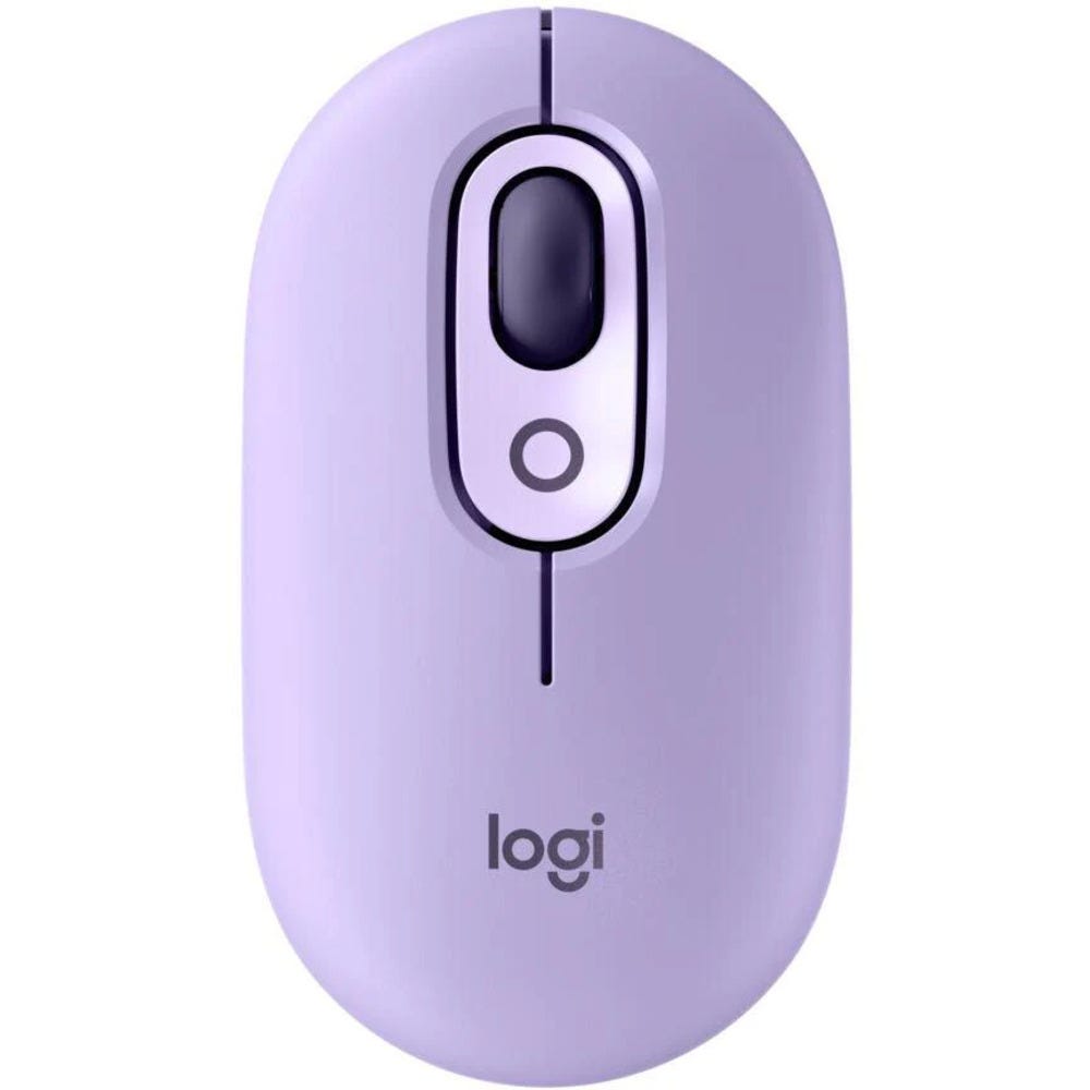 Logitech POP Wireless Mouse with Emoji (Cosmos Lavender) 
