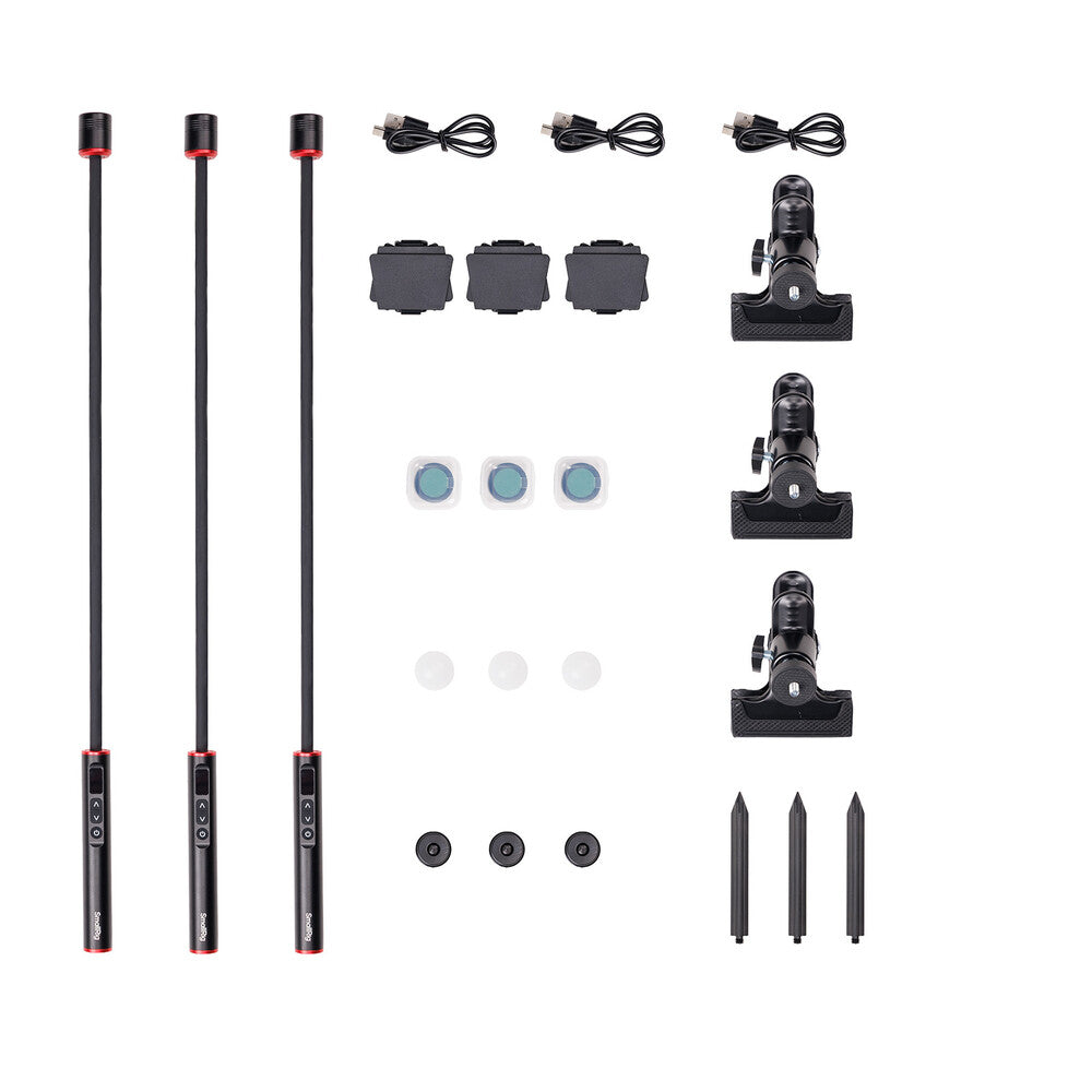 SmallRig RM 01B Macro Photography LED Light Kit (3 pack) 6226