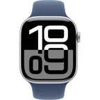 Apple Watch Series 10 42mm Silver Aluminium Case GPS + Cellular Sport Band (S/M) 