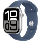 Apple Watch Series 10 42mm Silver Aluminium Case GPS + Cellular Sport Band (M/L) 