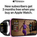 Apple Watch Series 10 42mm Silver Aluminium Case GPS + Cellular Sport Band (M/L) 