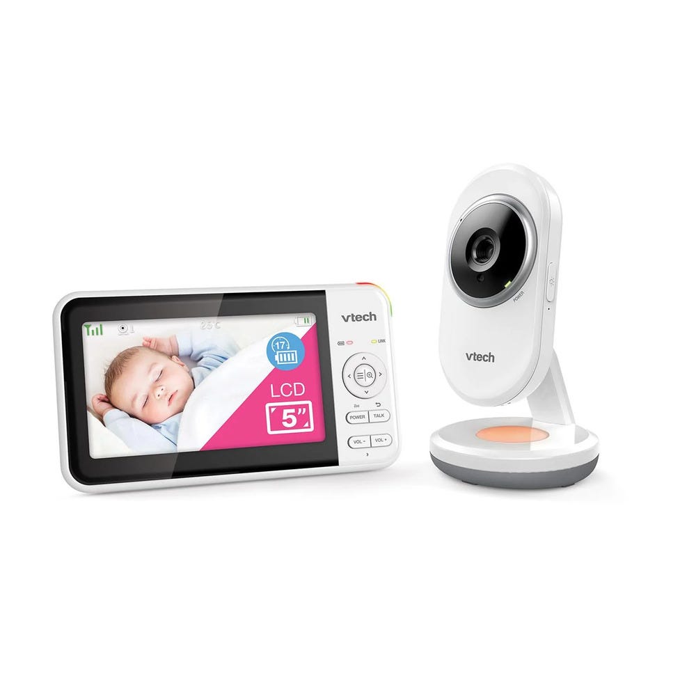 Open Box Vtech BM5250N 5" Full Video & Audio Baby Monitor 