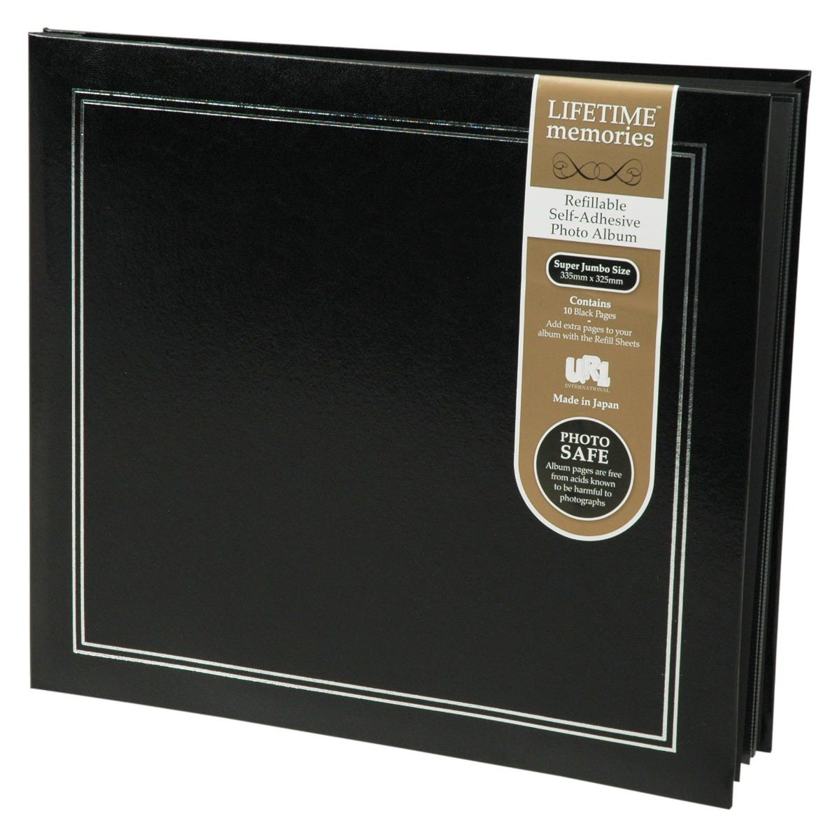 NCL Self Adhesive Super Jumbo Black Album