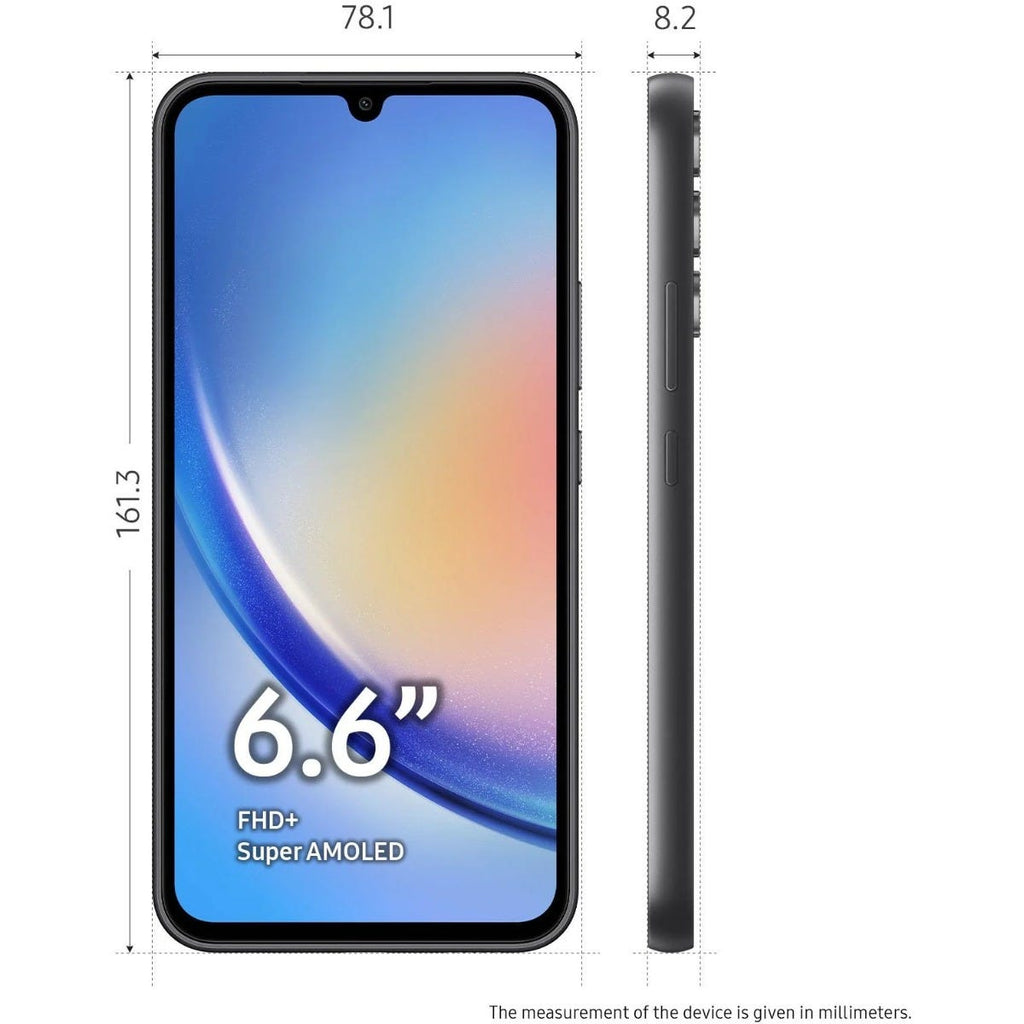 Samsung Galaxy A34 6.6" 128GB 5G (Graphite) 