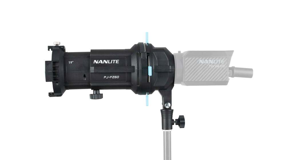 Nanlite Projection Attachment Mount for Forza 60 with 19 and 36 Degree Lens