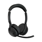 Jabra Evolve2 55 MS USB-A Stereo Bluetooth Headset with Charging Stand