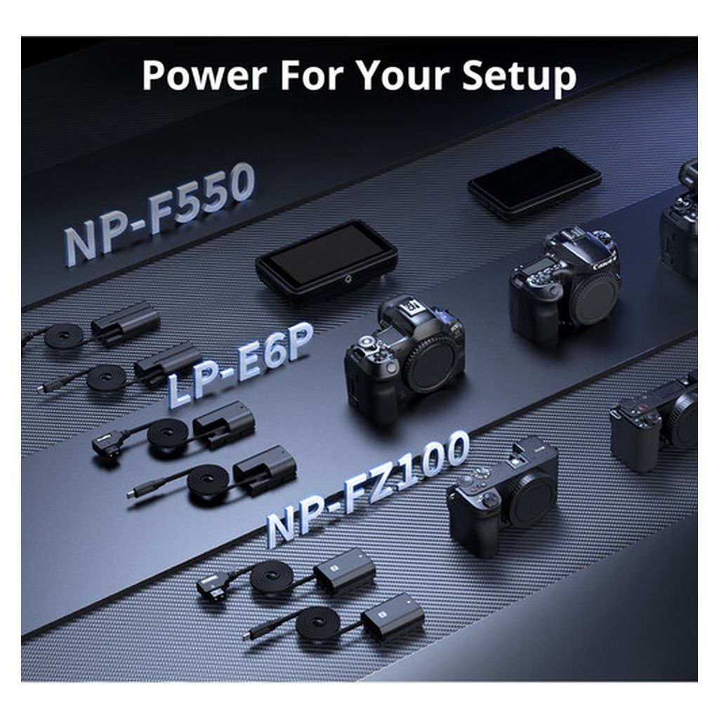 SmallRig Dummy Battery Power Cable for USB-C for NP-F550 6416