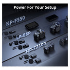 SmallRig Dummy Battery Power Cable for USB-C for NP-F550 6416